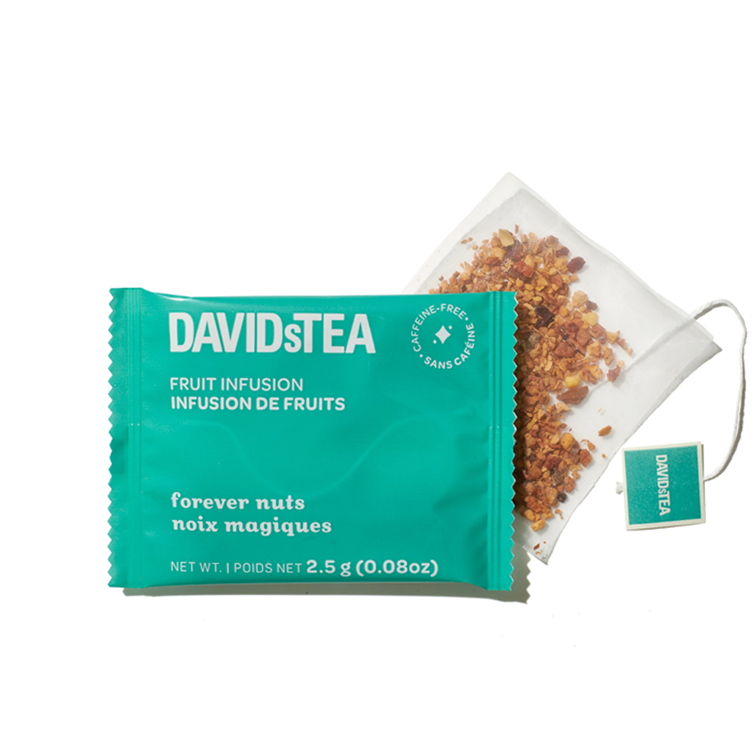 DAVIDsTEA Forever Nuts Tea Pack of 12 Sachets — SKU SB-FB6799-F7AEB384408D23 - Image 2