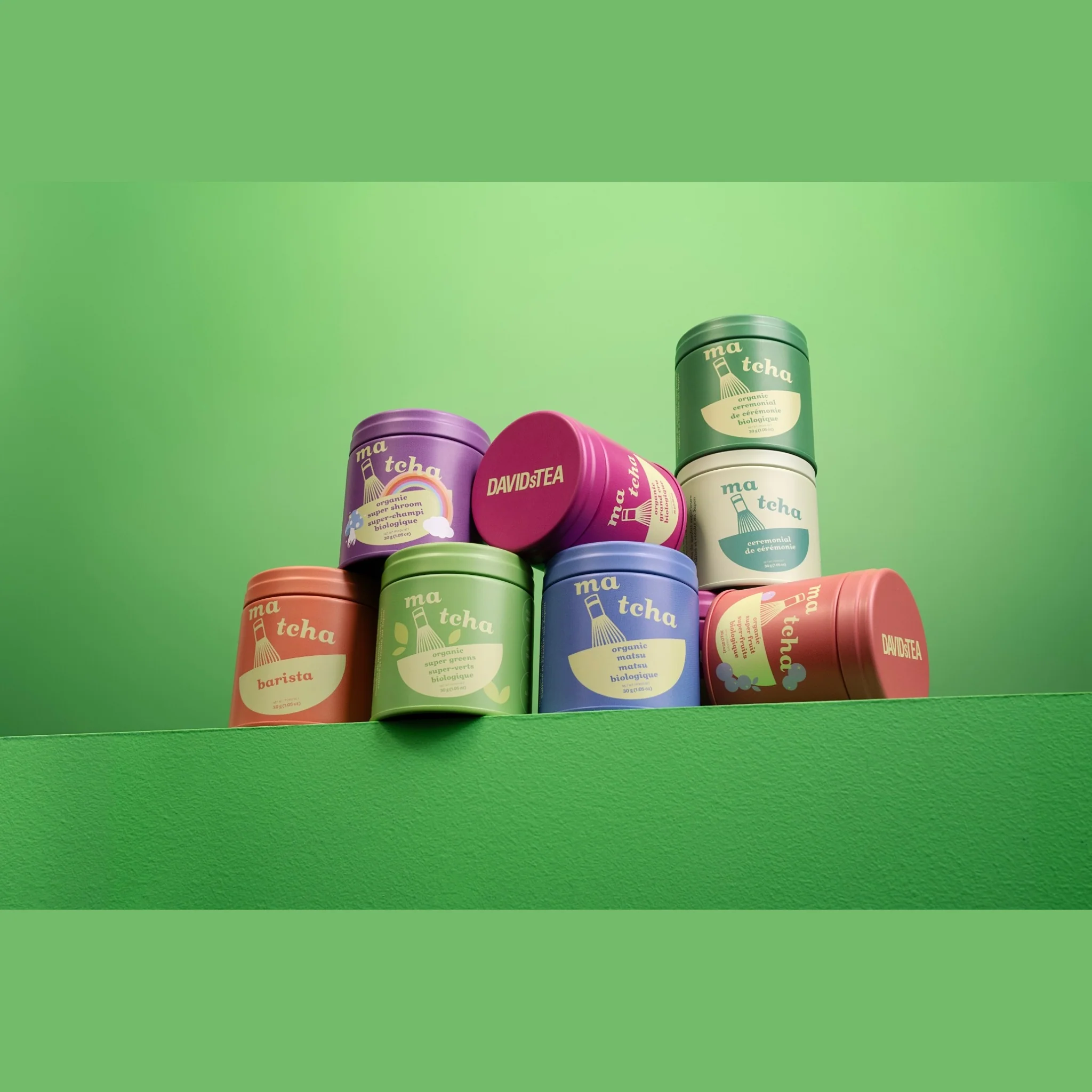 DAVIDsTEA Organic Super Shroom Matcha Mini Tea Tin - Image 4