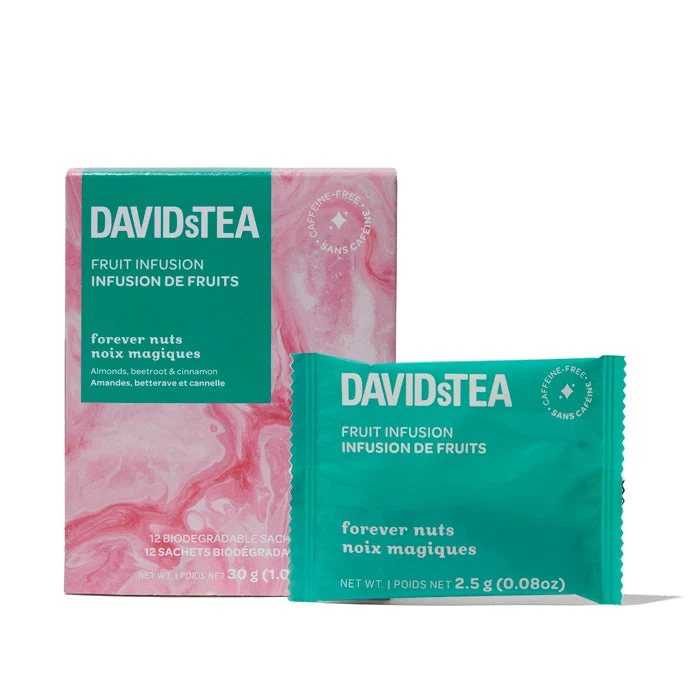 DAVIDsTEA Forever Nuts Tea Pack of 12 Sachets — SKU SB-FB6799-19A5CD0EE49699 - Image 2