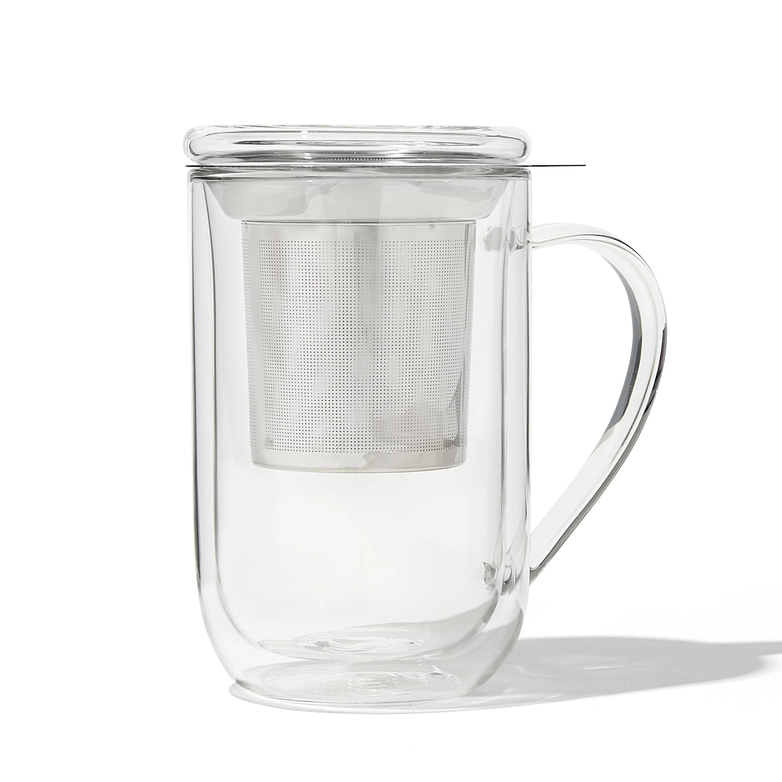 DAVIDsTEA Double Walled Glass Nordic Mug with Infuser — SKU SB-FB6799-91A4AC0043AC98 Cup - Image 3