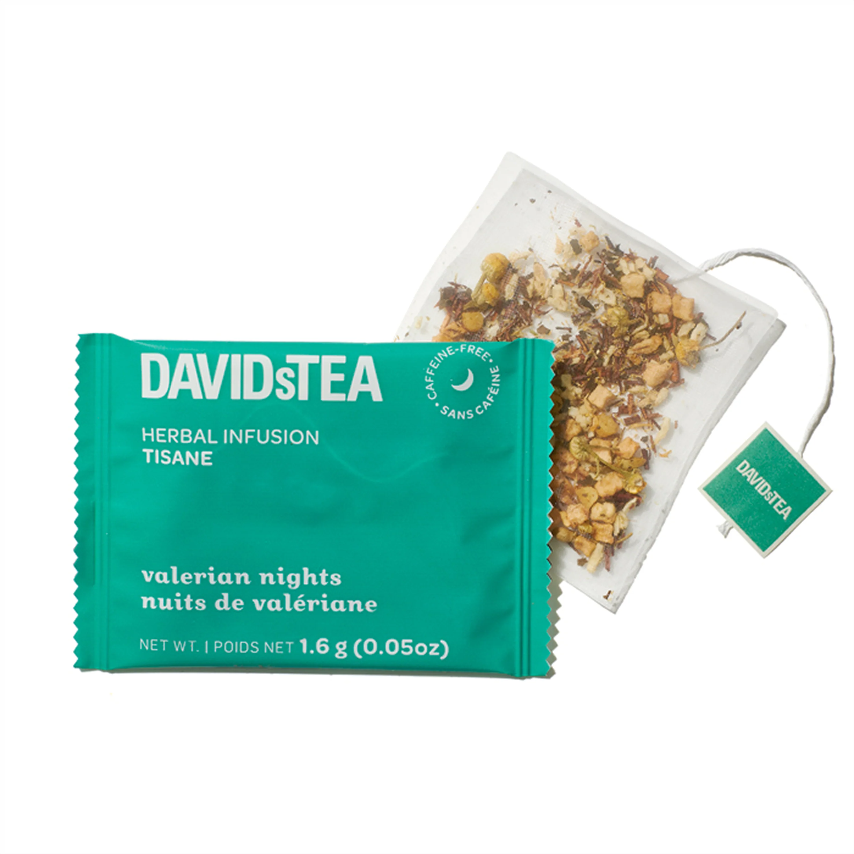 DAVIDsTEA Valerian Nights Tea Pack of 12 Sachets — SKU SB-FB6799-80480FAD4494DF - Image 2