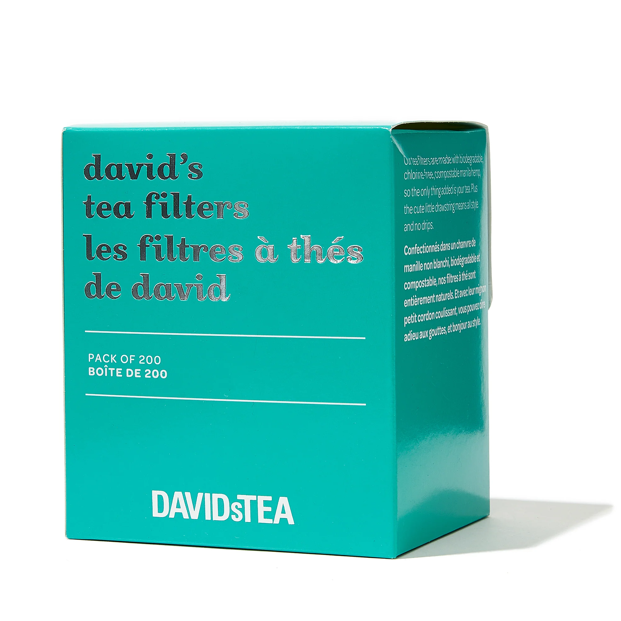 DAVIDsTEA David's Tea Filters Pack of 200 — SKU SB-FB6799-C50F47B8585F5F - Image 2