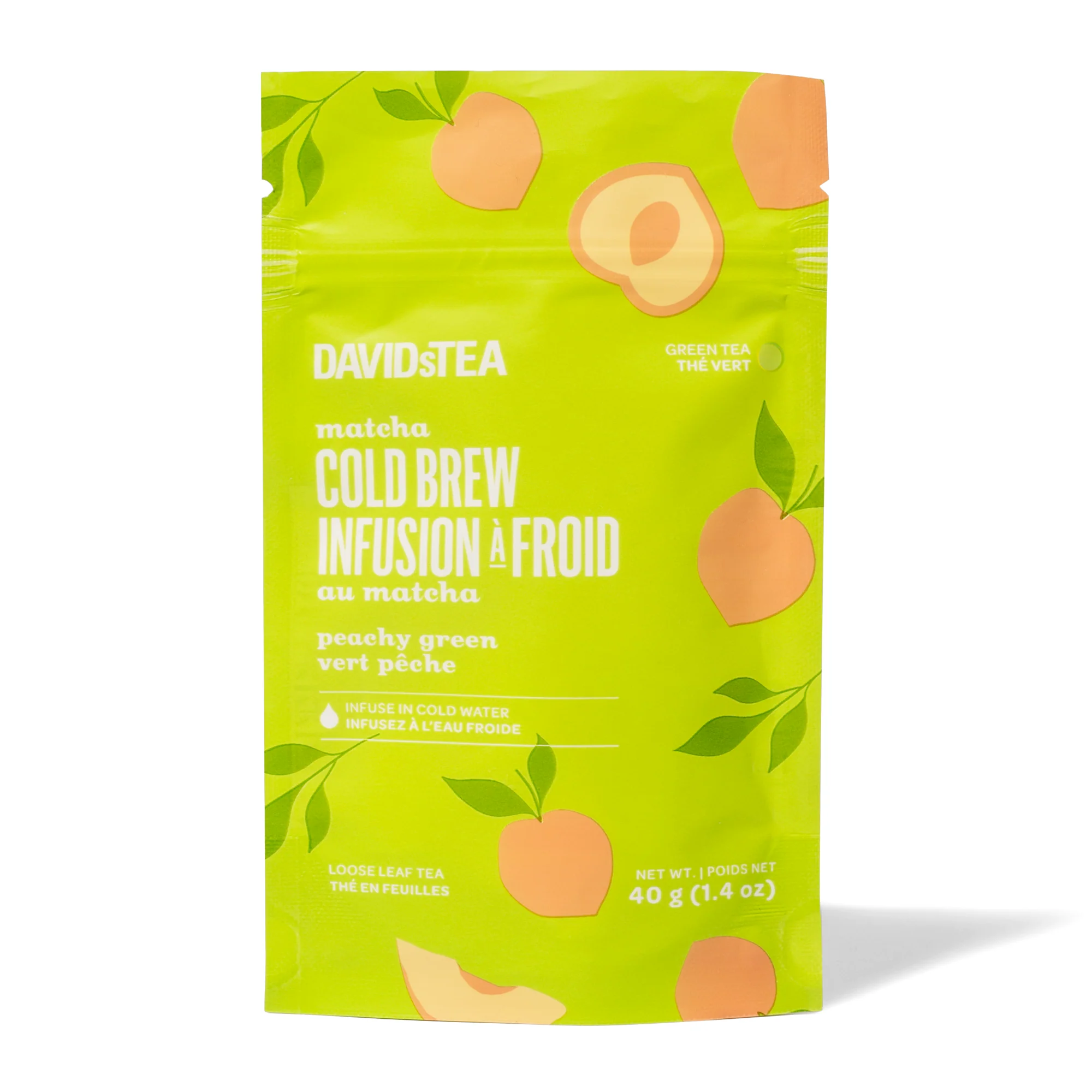 DAVIDsTEA Peachy Green Cold Brew Tea — SKU SB-FB6799-ACAA15CEBFE0A1