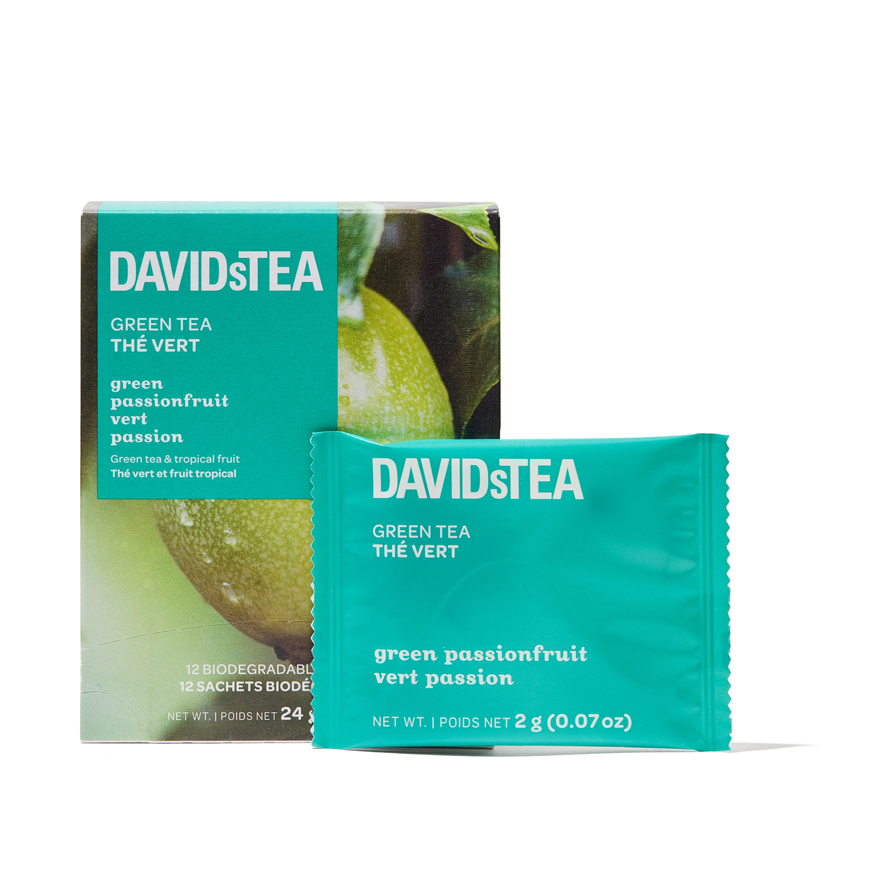 DAVIDsTEA Green Passionfruit Tea Pack of 12 Sachets — SKU SB-FB6799-345D10ADE9890E - Image 4