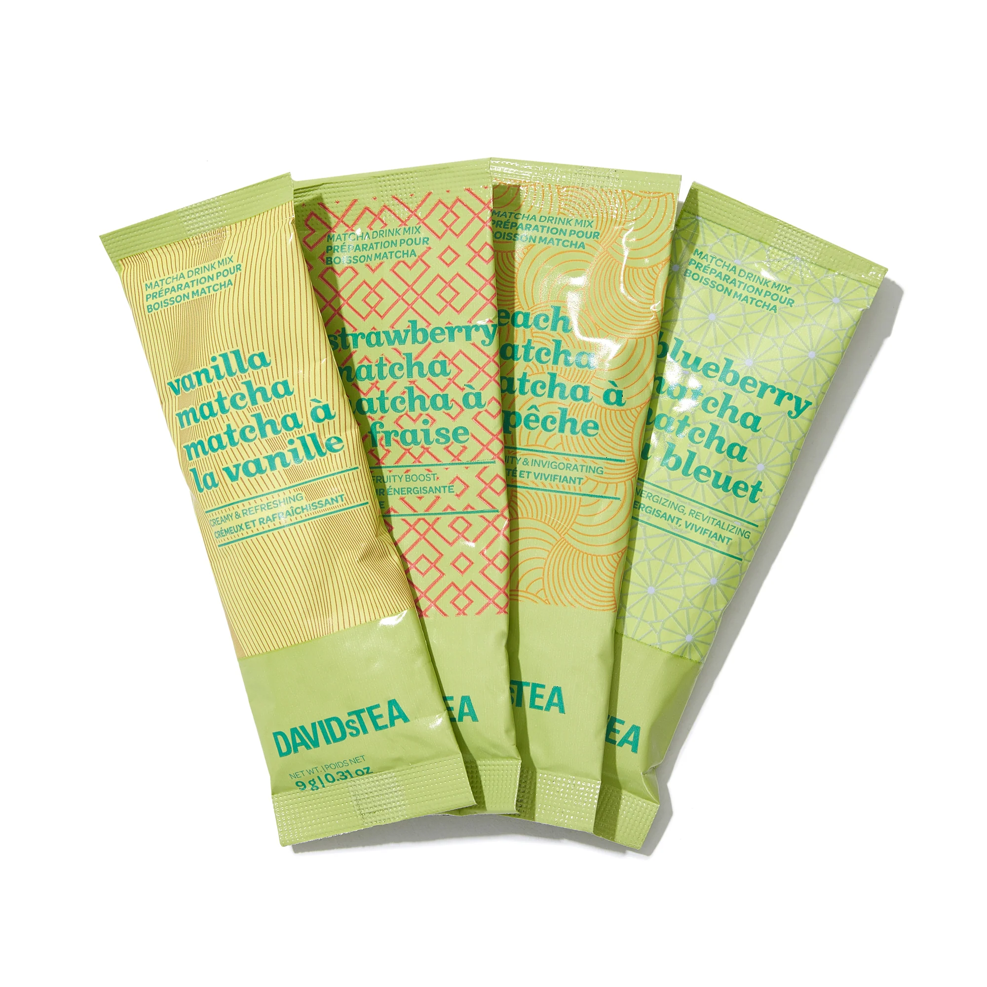 DAVIDsTEA Fruity Matcha Single Serves Variety Pack of 8 — SKU SB-FB6799-CDAD904C63FCE8 Tea - Image 2