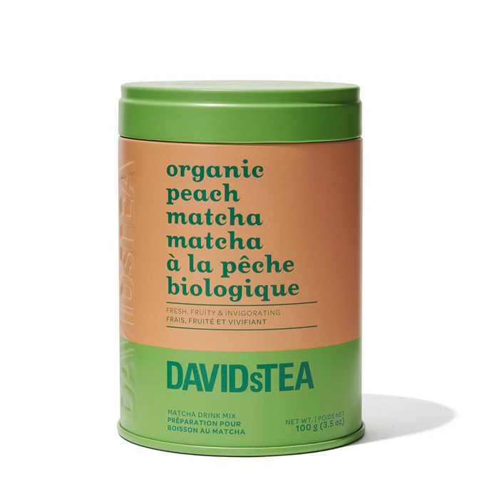 DAVIDsTEA Organic Peach Matcha — SKU SB-FB6799-58753EB5283388 Tea