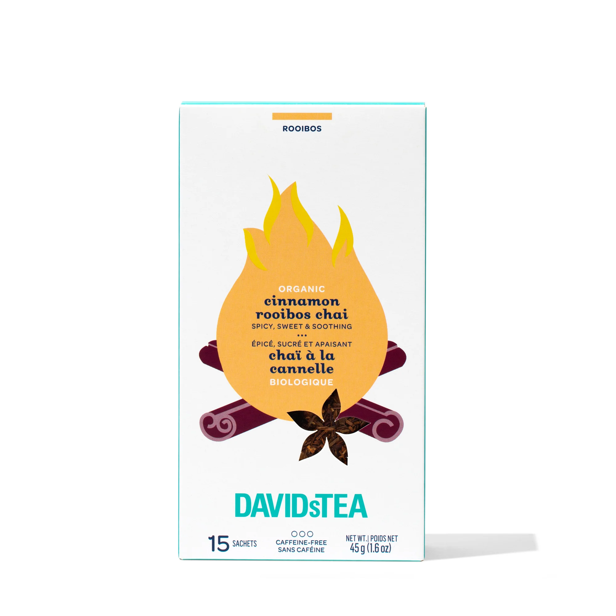 DAVIDsTEA Organic Cinnamon Rooibos Chai — SKU SB-FB6799-424797213CBED6 Tea - Image 3