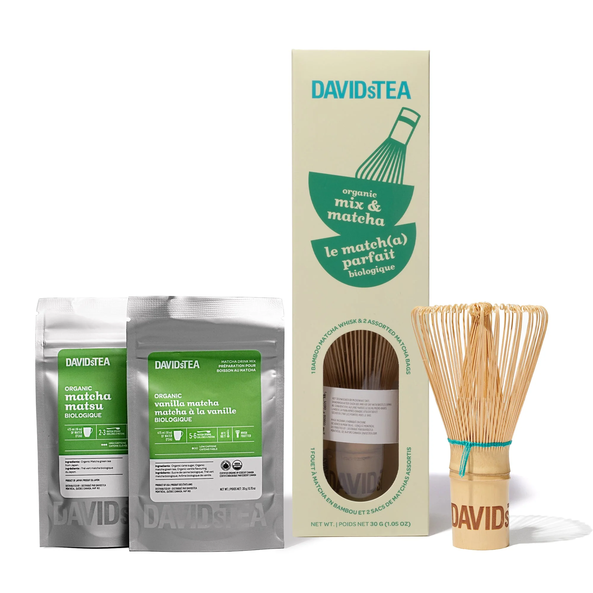 DAVIDsTEA Mix & Matcha Duo with Whisk — SKU SB-FB6799-472E12C81E325B - Image 2