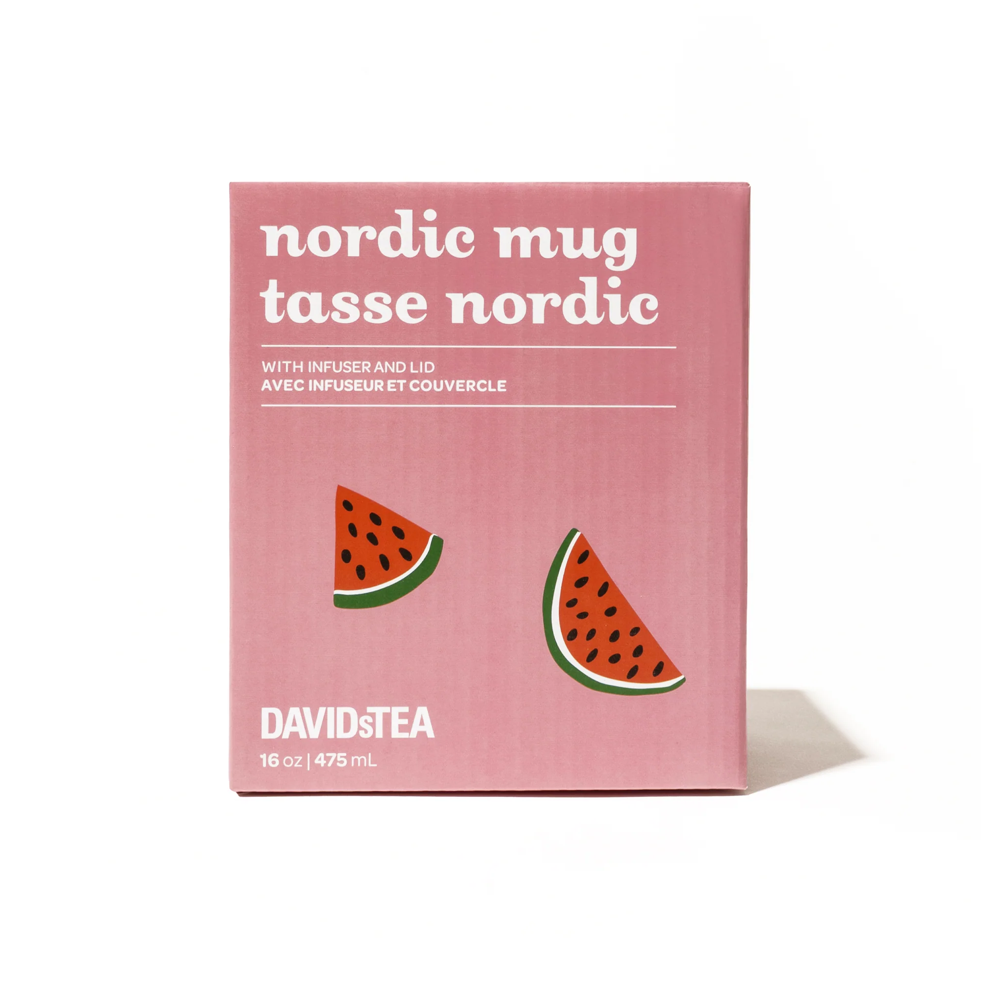 DAVIDsTEA Pink Watermelon Nordic Mug — SKU SB-FB6799-828944832814B9 Cup - Image 3