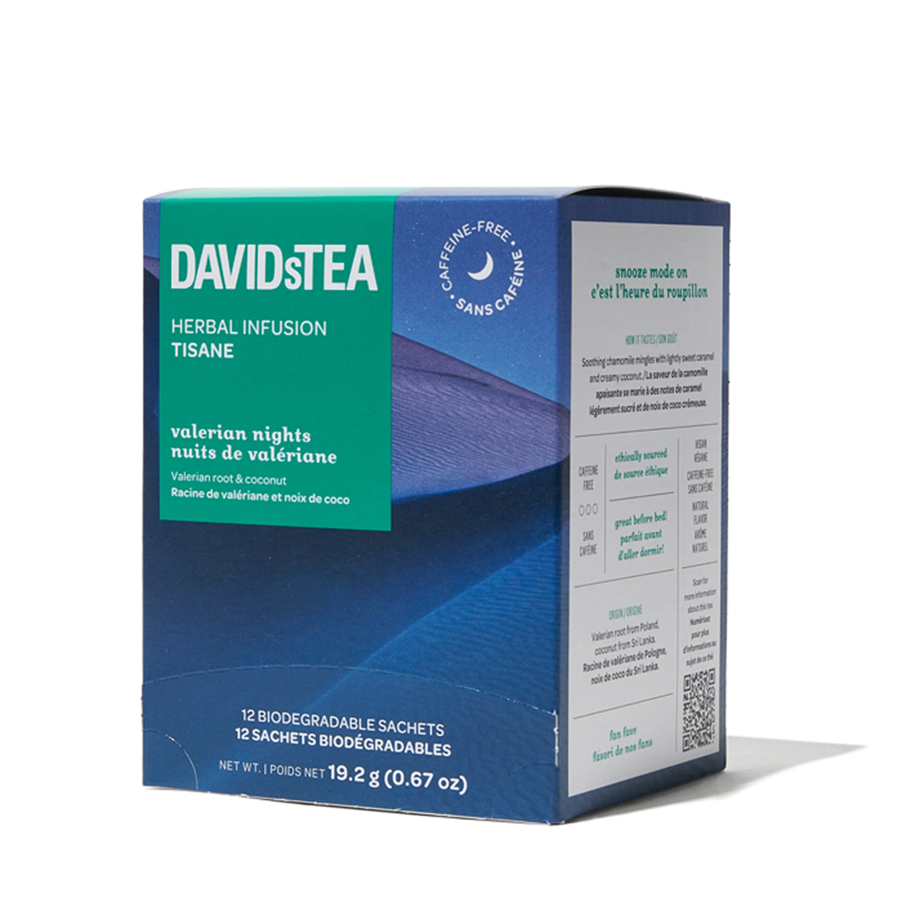 DAVIDsTEA Valerian Nights Tea Pack of 12 Sachets — SKU SB-FB6799-80480FAD4494DF - Image 3