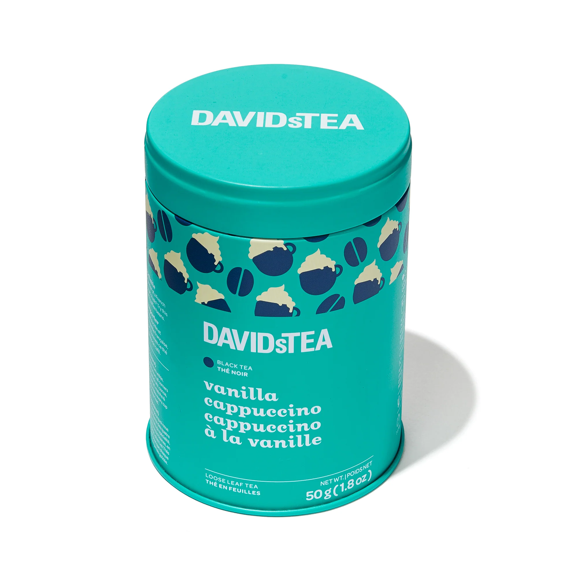DAVIDsTEA Vanilla Cappuccino Tea Loose Leaf Tin - Image 2