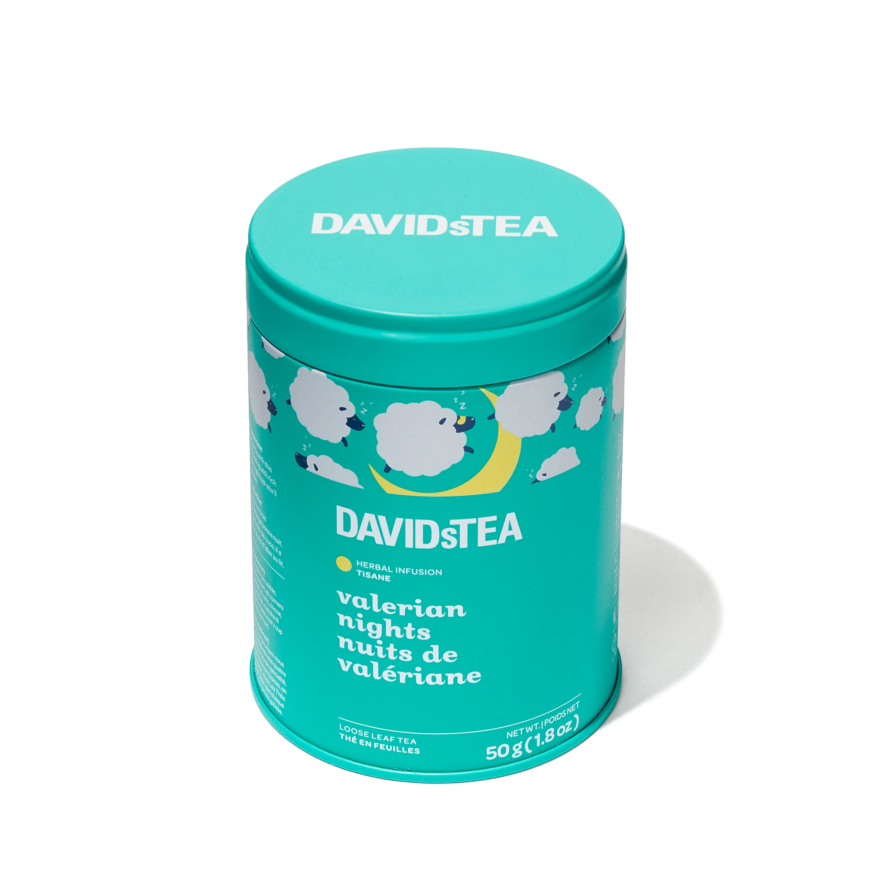 DAVIDsTEA Valerian Nights Tea Printed Tin - Image 2