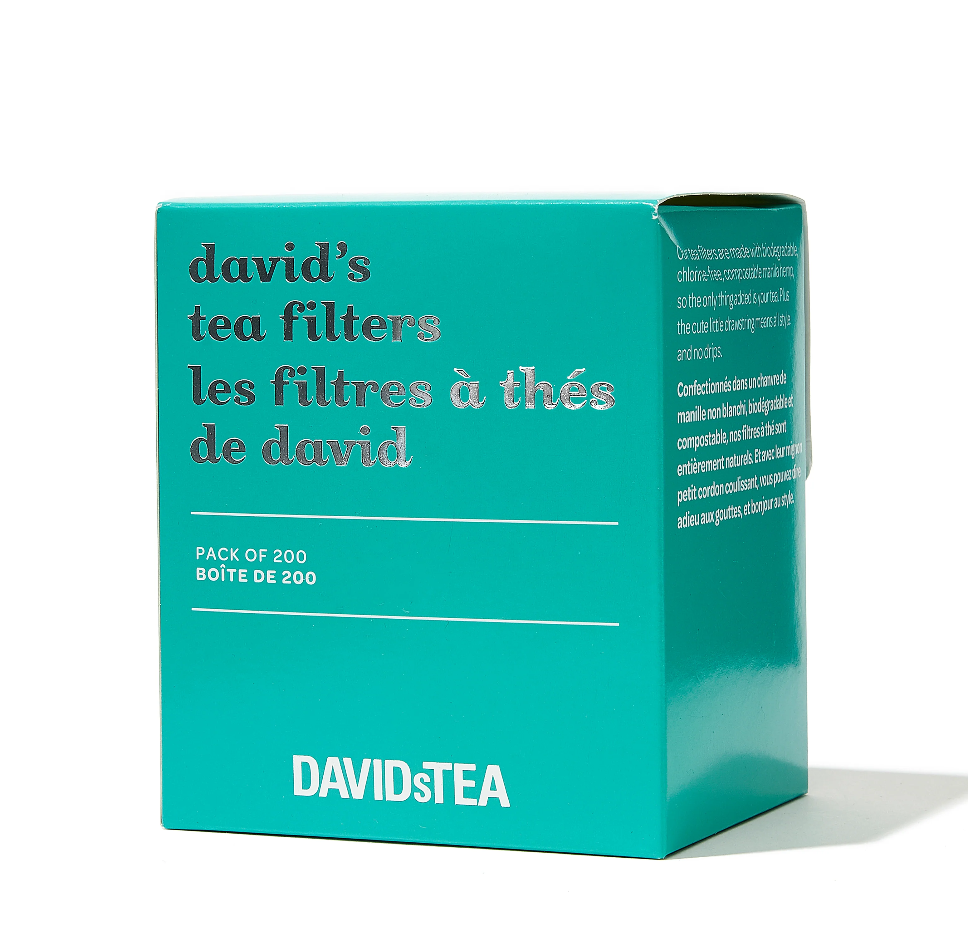 DAVIDsTEA David's Tea Filters Pack of 200 — SKU SB-FB6799-2CAF2AF556B560