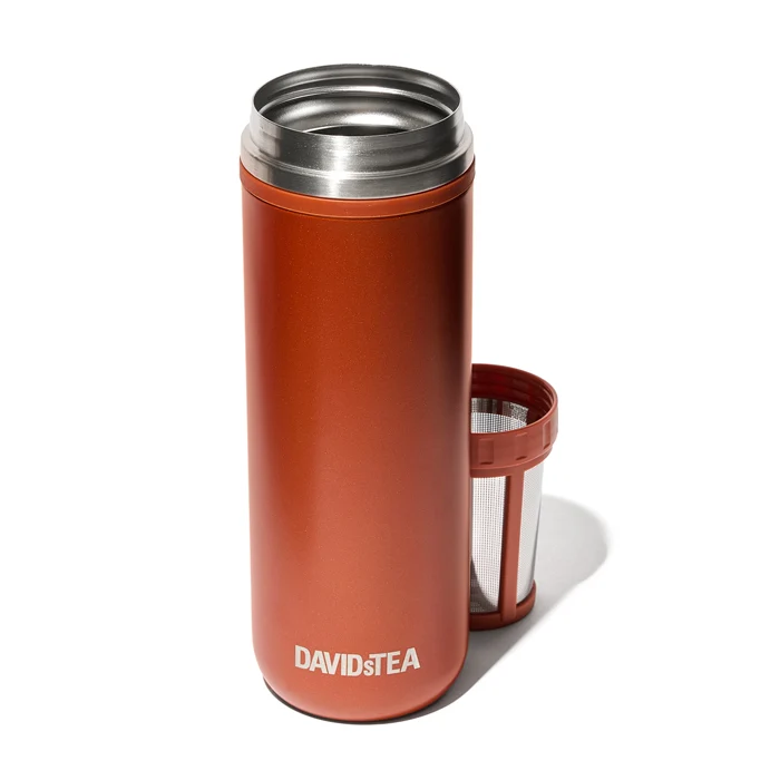 DAVIDsTEA Pumpkin Spice Carry Travel Mug Tea - Image 2