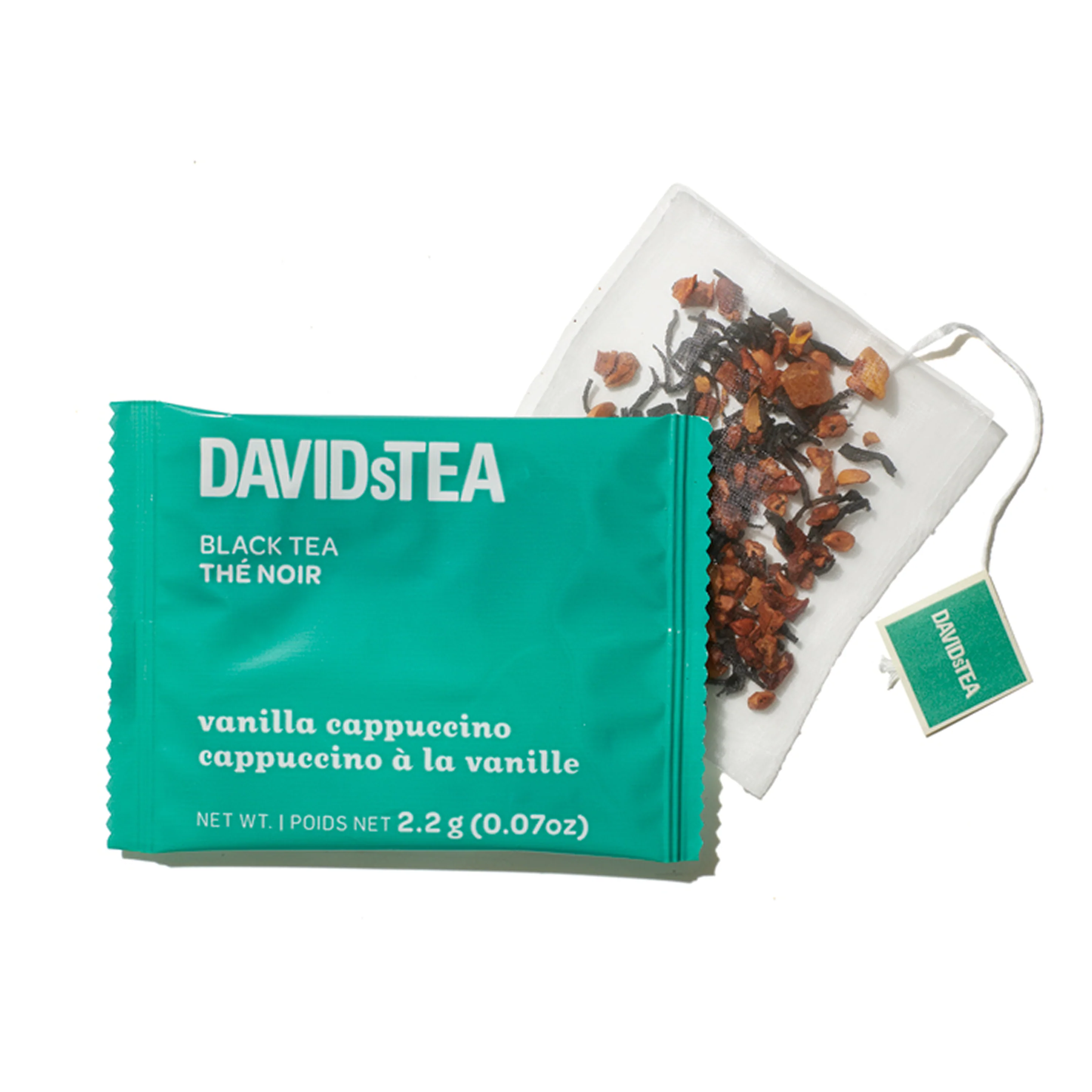 DAVIDsTEA Vanilla Cappuccino Tea Pack of 12 Sachets — SKU SB-FB6799-2B49285E2B5E06 - Image 2