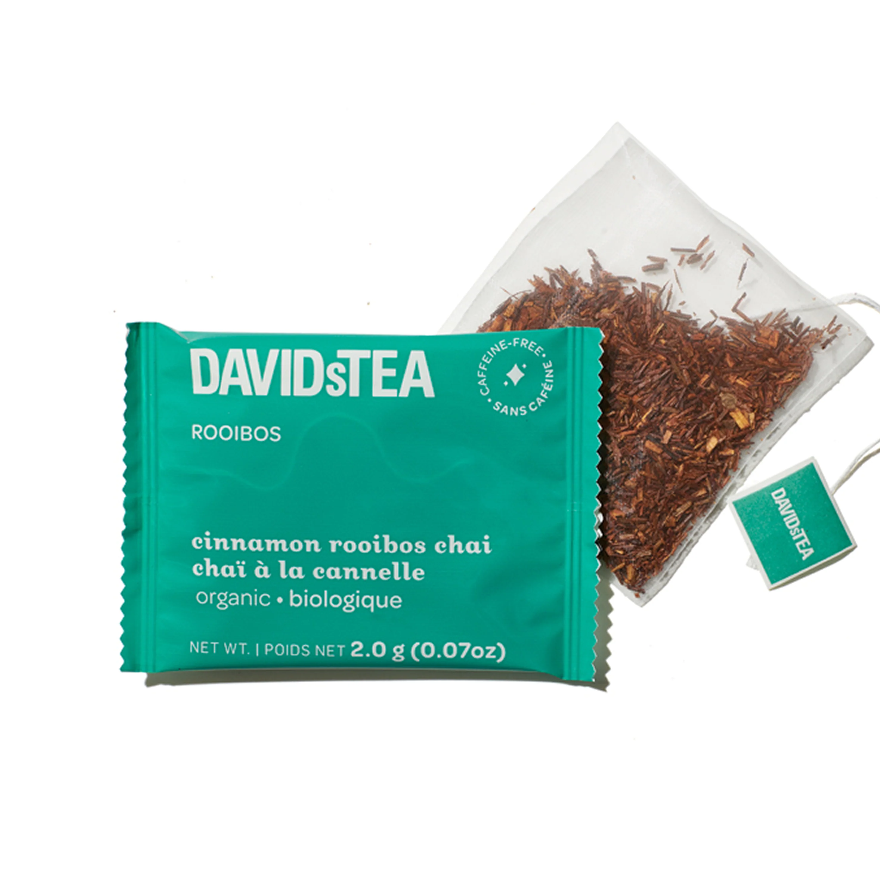 DAVIDsTEA Organic Cinnamon Rooibos Chai Tea Pack of 12 Sachets — SKU SB-FB6799-E66C4CB4A81884 - Image 2