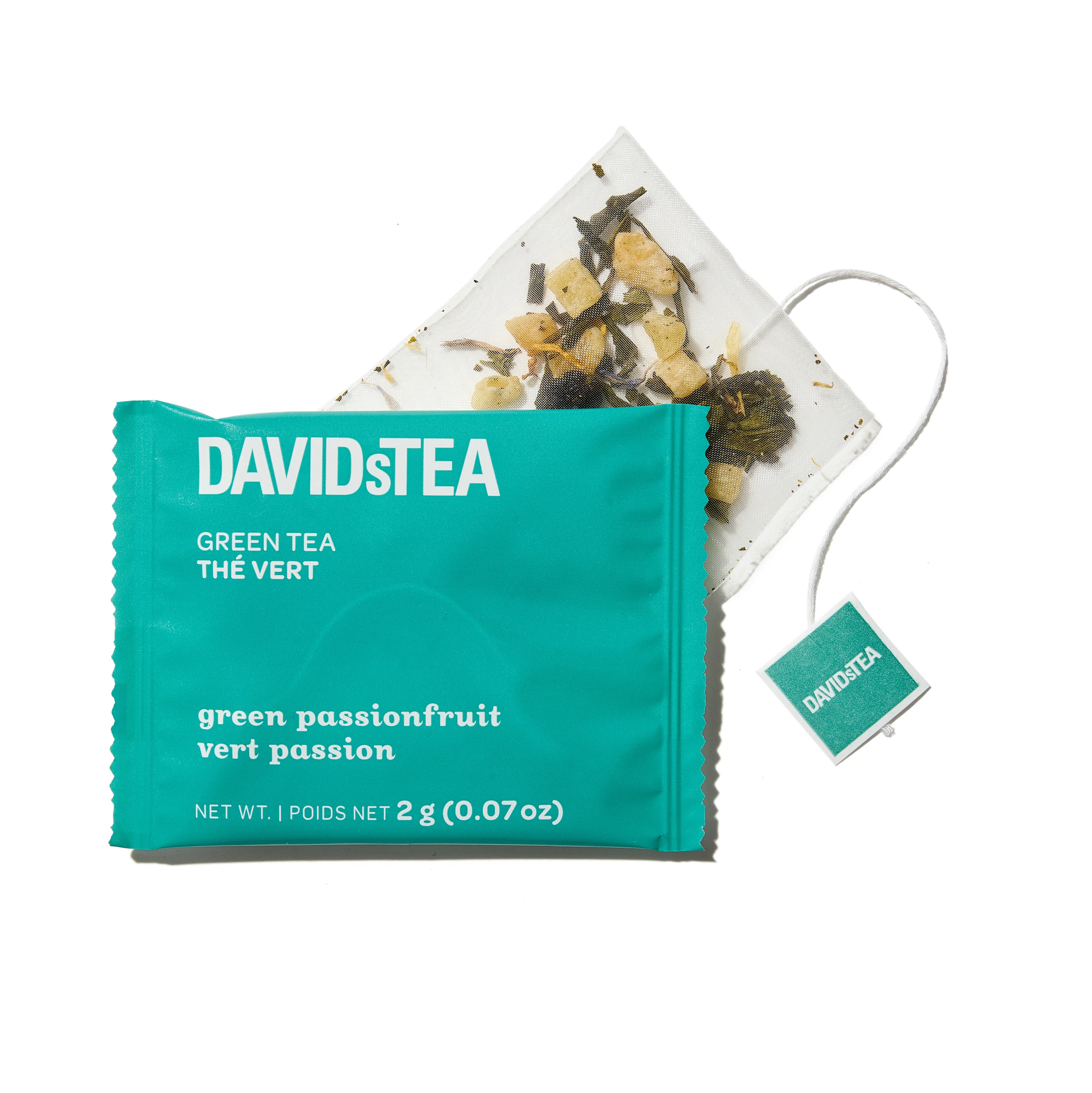 DAVIDsTEA Green Passionfruit Tea Pack of 12 Sachets — SKU SB-FB6799-4329C150B394D5 - Image 5