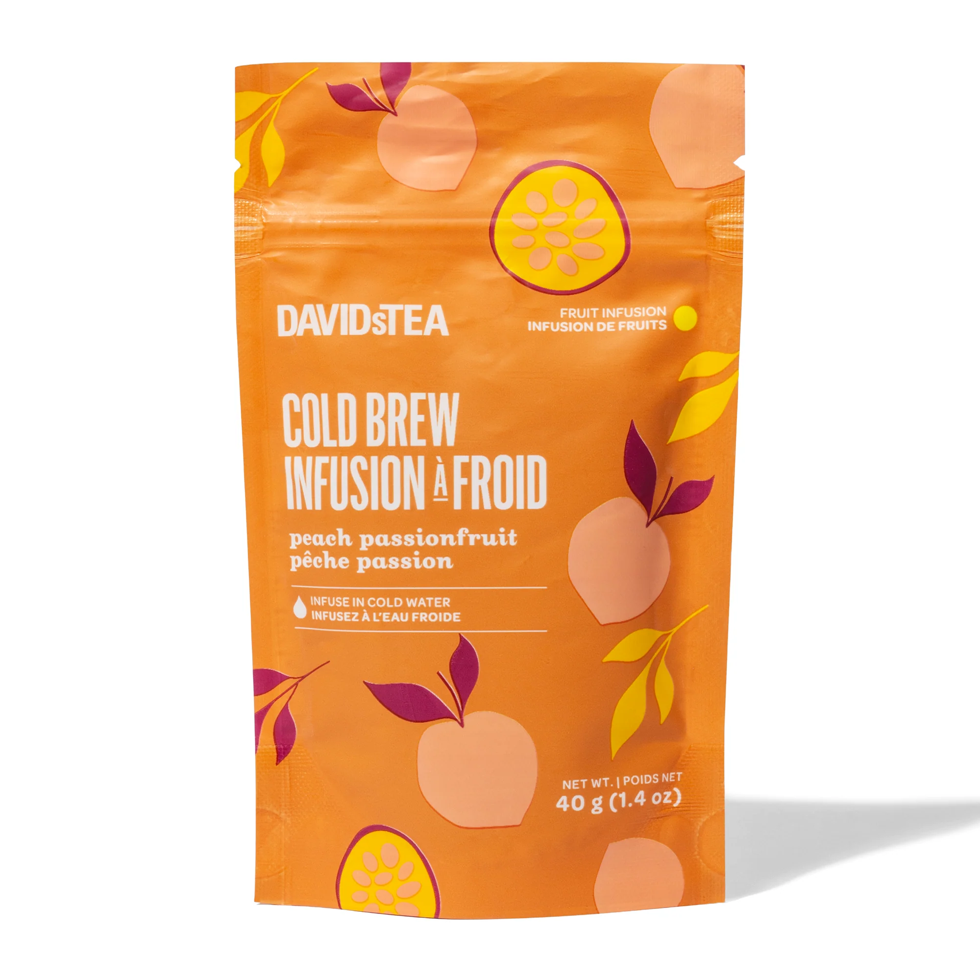 DAVIDsTEA Peach Passionfruit Cold Brew Tea — SKU SB-FB6799-B002E86233C0EF